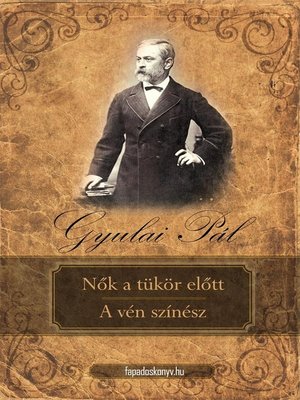 cover image of Nők a tükör előtt--A vén színész